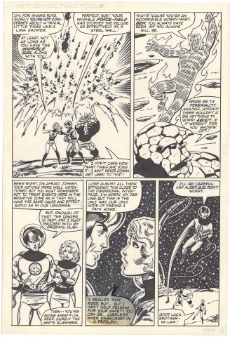Fantastic Four #256 p6 (Large Art)