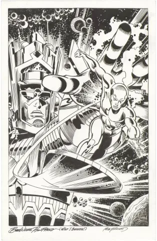 Frenz Galactus Silver Surfer Commission