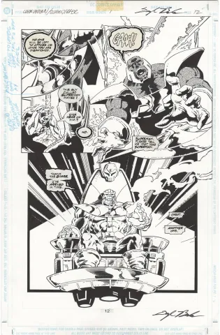 Green Lantern/Silver Surfer #1 p12 (Thanos)