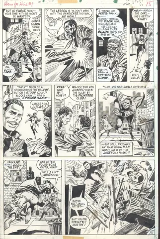 Hero for Hire #1 p11 (first Appearance + Origin)