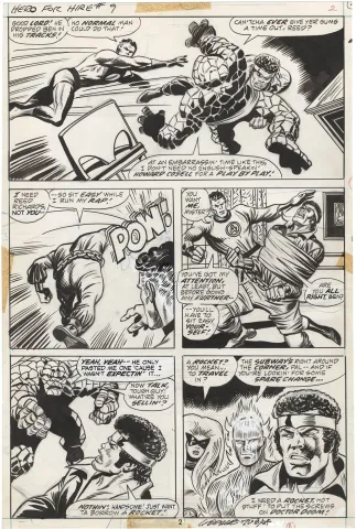 Hero For Hire #9 p2 (Fantastic Four First Meeting)