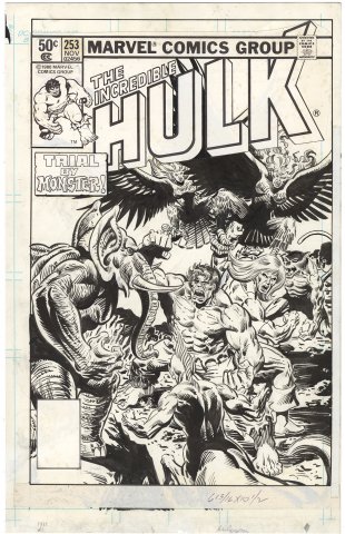 Incredible Hulk #253 Cover