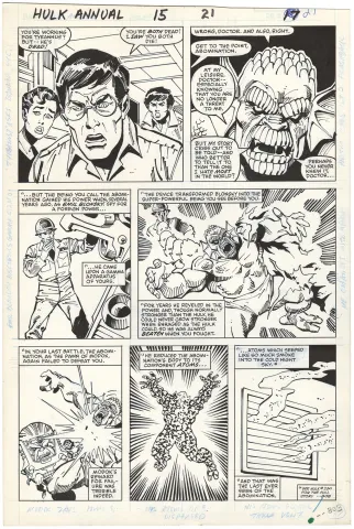 Incredible Hulk Annual #15 p21 (Abomination Origin)
