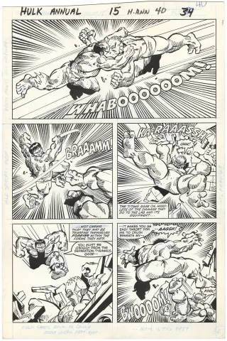 Incredible Hulk Annual #15 p40 (Amazing!!!!!)