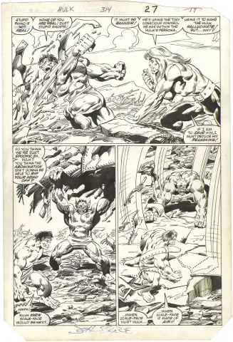 Incredible Hulk #314 p19 (Outstanding!!!!)