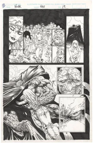 Incredible Hulk #431 p12 (½ Splash)