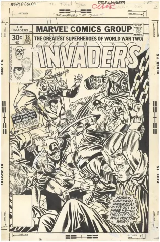Invaders #18 Cover