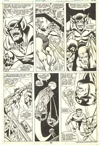 Invaders #40 p23 (Baron Blood)