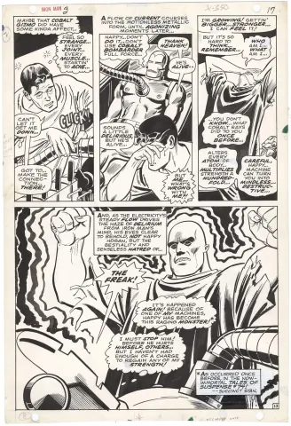 Johnny Craig | Iron Man #3 p13 (½ Splash) | Nostalgic Investments