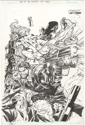 Iron and the Maiden #4 Cover