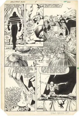 Iron Man Annual #5 p16 (Signed)