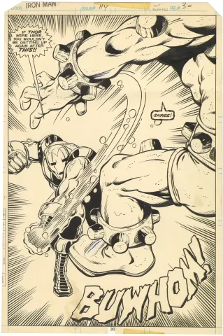Iron Man #114 p30 (Splash)