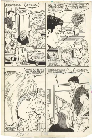 Iron Man #236 p18 (Signed)