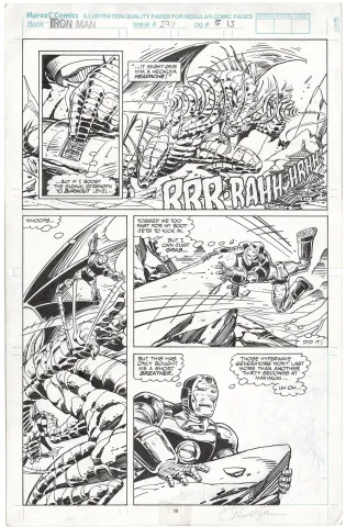 Iron Man #271 p13 (Fin Fang Foom!)