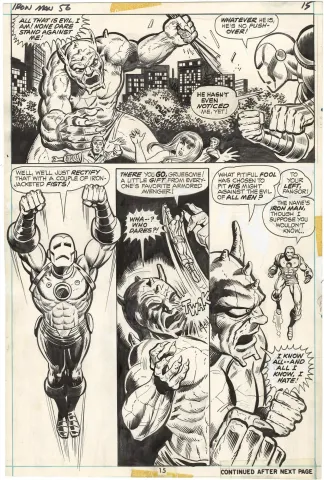 Iron Man #56 p15 (Jim Starlin)
