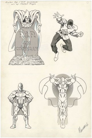 Golden Age/JSA Sourcebook - Marshall Rogers