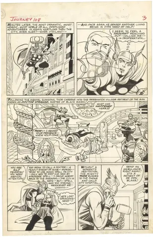 Journey Into Mystery #108 p3 (Dr. Strange)