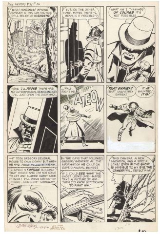 Comic Art For Sale from Coollines Artwork, KIRBY, JACK - Tales To Astonish # 39 pg 1, large size splash fifth Ant-Man issue vs Scarlet Beetle by Comic  Artist(s) Jack Kirby