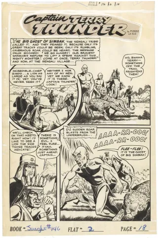 Jungle Comics #146 p18 (Large Art)