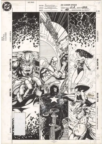 Justice League of America #90 Cover