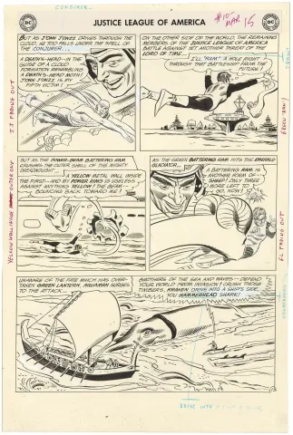 Justice League America #10 p13 (Large Art)