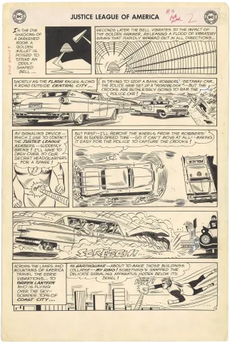 Justice League of America #3 p2 (Large Art)