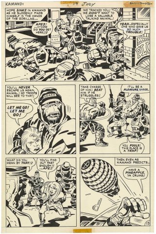 Kamandi #19 p13 (Kirby)