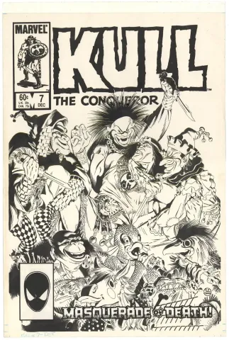 Kull, The Conqueror #7 Cover (Extra-Large Art)