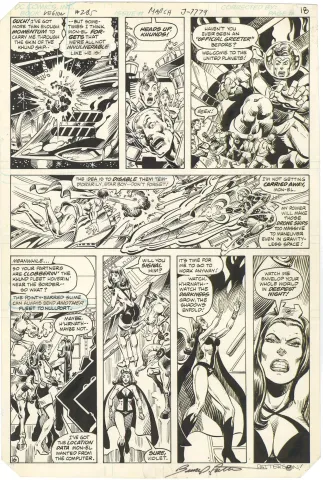 Legion of Super-Heroes #285 p16 (5 Legionaires)