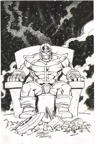 Ron Lim Thanos commission