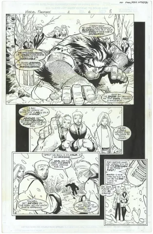 Marvel Fanfare #2 p6 (Wolverine)