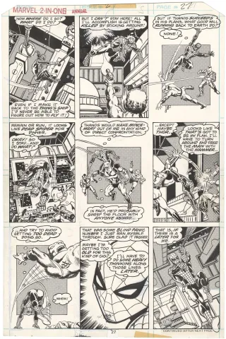 Marvel Two-in-One Annual #2 p27 (Spider-Man)
