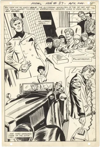 Metal Men #37 p17 (Splash)