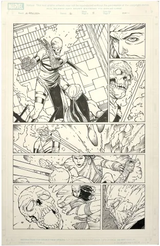 Mighty Avengers #16 p8 (Electra)