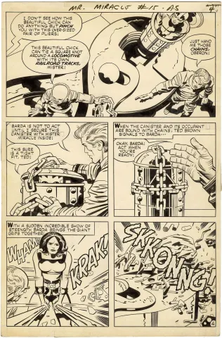 Mister Miracle #15 p4 (Big Barda)