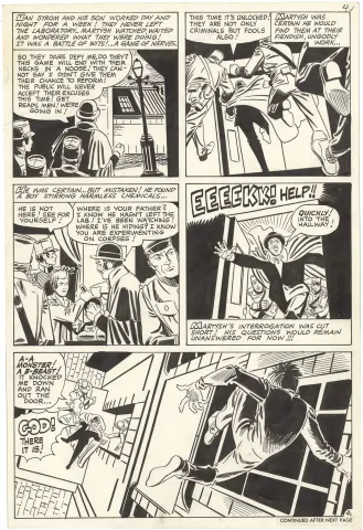 Monster Hunters #6 p4 (Large Art)