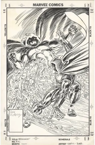 Moon Knight #42 Cover