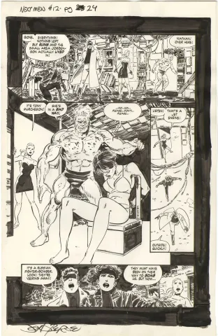Next Men #12 p24 (Bondage!)