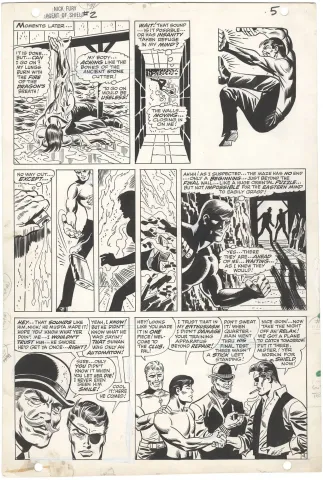 Nick Fury Agent of Shield #2 p4 (Rare)