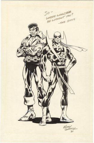 Power Man and Iron Fist - Corner Box Art