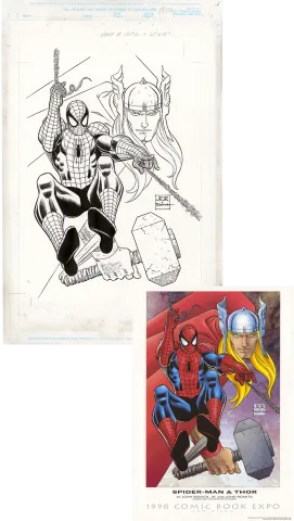 San Diego Comic Expo Art and Print