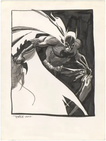 Sale Batman Illustration (Signed)