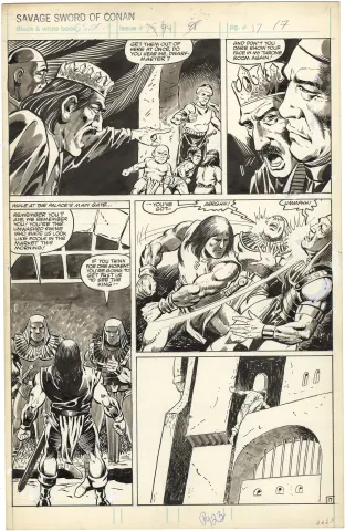 Savage Sword of Conan #94 p17