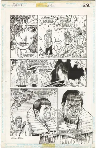 Star Trek #27 p28 (Signed)