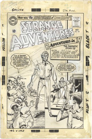 Strange Adventures #181 Cover