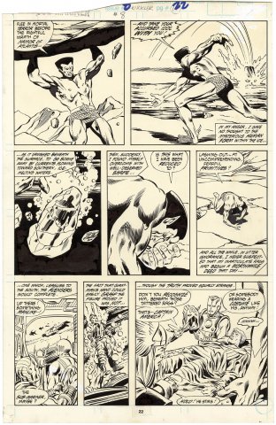 Saga of the Sub-Mariner #8 p22 (Avengers 4)