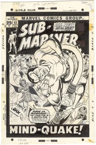 Sub-Mariner #43 Cover