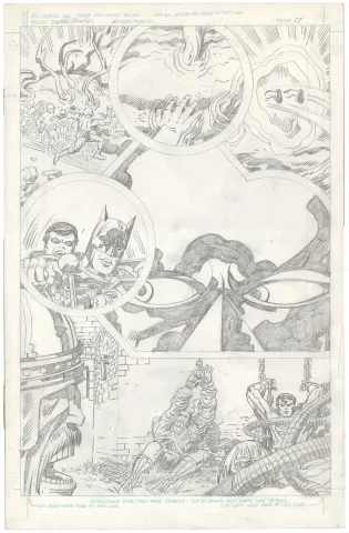 Super Powers #4 p17 (Large Art)
