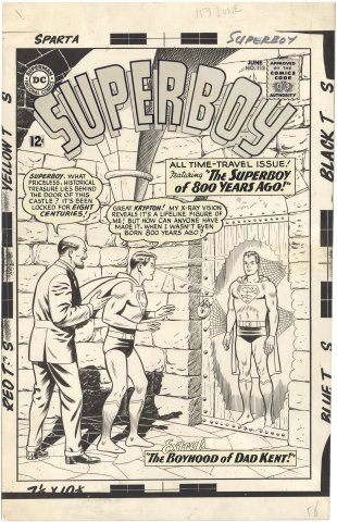 Superboy #113 Cover (Large Art)