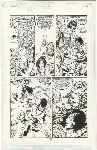 Superboy #50 p12 (Kirby Inspired)